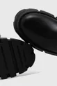 čierna Vysoké čižmy Buffalo Ava Overknee