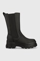 Buffalo cizme Aspha Clf Rain Chelsea Hi 5-8 cm negru 1622167.BLK