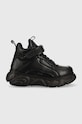 Buffalo sneakers Cld Corin Mid Planet friendly negru 1630769.BLK