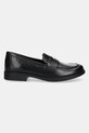 Geox Mokasyny skórzane Jr Agata J3449D.00043.C9999 czarny AW22