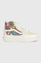 multicolor Vans trampki zamszowe SK8-Hi Tapered Stackform Damski