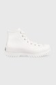 Converse trampki Chuck Taylor All Star Lugged 2.0 tekstylny biały A03705C