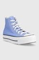 Tenisky Converse Chuck Taylor All Star Lift Canvas modrá