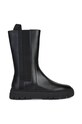 Geox workery skórzane Isotte płaski czarny D26TZF.00085.C9999