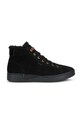 Semišové sneakers boty Geox Lauressa semišová kůže černá D2624A.02202.C9999
