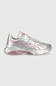 Puma sneakers din piele X Dua Lipa platformă argintiu 387291