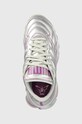 Obuwie Puma sneakersy skórzane x Dua Lipa 387291 srebrny