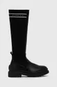 μαύρο Μπότες U.S. Polo Assn. Γυναικεία