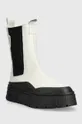 Puma leather chelsea boots Mayze Stack white