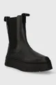 Puma leather chelsea boots Mayze Stack black