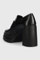 Kurt Geiger London czółenka skórzane Stomp Heeled Loafer Cholewka: Skóra naturalna, Wnętrze: Materiał syntetyczny, Podeszwa: Materiał syntetyczny