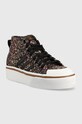 adidas Originals trampki Nizza Platform Mid GY9531 brązowy SS23