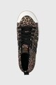 adidas Originals trampki Nizza Platform Mid brązowy GY9531