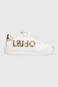 biały Liu Jo sneakersy skórzane Kylie 10 BF2123PX100S1052 Damski