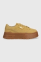 beige Puma leather sneakers Mayze Stack Suede Wns Women’s