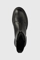 G-Star botki skórzane Kafey Pfm czarny 2241021823.BLK
