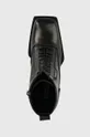 čierna Kožené členkové topánky Karl Lagerfeld K-BLOK