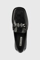 Karl Lagerfeld mocasini de piele MOKASSINO II negru KL41335.000