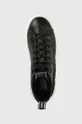 μαύρο Δερμάτινα αθλητικά παπούτσια Karl Lagerfeld Maxi Kup