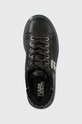 Karl Lagerfeld sneakersy skórzane KAPRI KUSHION czarny KL62633.00I