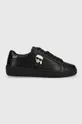 μαύρο Δερμάτινα αθλητικά παπούτσια Karl Lagerfeld Kupsole Iii Γυναικεία