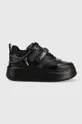 μαύρο Δερμάτινα αθλητικά παπούτσια Karl Lagerfeld AnakapriANAKAPRI Γυναικεία