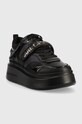 Karl Lagerfeld sneakersy skórzane ANAKAPRI KL63540.00X czarny AW22
