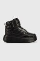 Karl Lagerfeld sneakers din piele ANAKAPRI platformă negru KL63555.00X