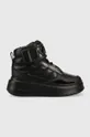 μαύρο Δερμάτινα αθλητικά παπούτσια Karl Lagerfeld Anakapri Γυναικεία