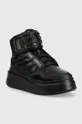 Karl Lagerfeld bőr sportcipő ANAKAPRI fekete