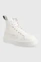 Δερμάτινα αθλητικά παπούτσια Karl Lagerfeld Maxi Kup λευκό