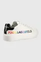 Karl Lagerfeld sneakersy MAXI KUP biały