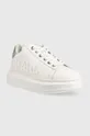 Δερμάτινα αθλητικά παπούτσια Karl Lagerfeld Kapri λευκό