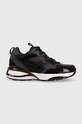 Karl Lagerfeld sneakersy SPREE tekstylny czarny KL63111I.40I