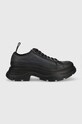 Karl Lagerfeld buty LUNA tekstylny czarny KL42924I.HXI