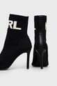 Încălțăminte Karl Lagerfeld botine Panache Hi KL31361A.K00 negru