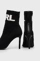 Obuv Členkové topánky Karl Lagerfeld Panache Hi KL31361A.K00 čierna