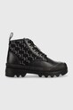 Karl Lagerfeld botine Trekka Ii neizolat negru KL42531.U0X