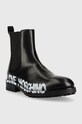 Шкіряні черевики Love Moschino JA21084G1FIA0000 чорний AW22
