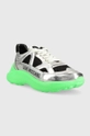 Love Moschino sneakersy srebrny