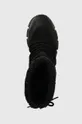 crna Cipele za snijeg od brušene kože Love Moschino