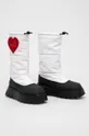 Love Moschino stivali da neve bianco
