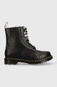 Δερμάτινα workers Dr. Martens 1460 Serena φλατ μαύρο DM27787001