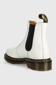 Obuwie Dr. Martens sztyblety skórzane 2976 Yellow Stitch DM26228100 biały