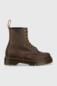 Dr. Martens leather biker boots 1460 Bex grain leather brown DM27894201