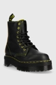 Δερμάτινα workers Dr. Martens Jadon Ii Star μαύρο