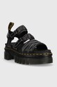 Dr. Martens sandały skórzane Ricki 3-Strap DM27763001 czarny AW22