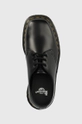 black Dr. Martens leather shoes 1461 Bex Squared