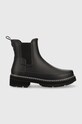Гумени ботуши Hunter Ref Stitch Detail Chelsea черен WFS2100RMA.BLK