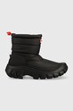 Hunter cizme de iarna Interpid izolat negru WFS2108WWU.BLK
